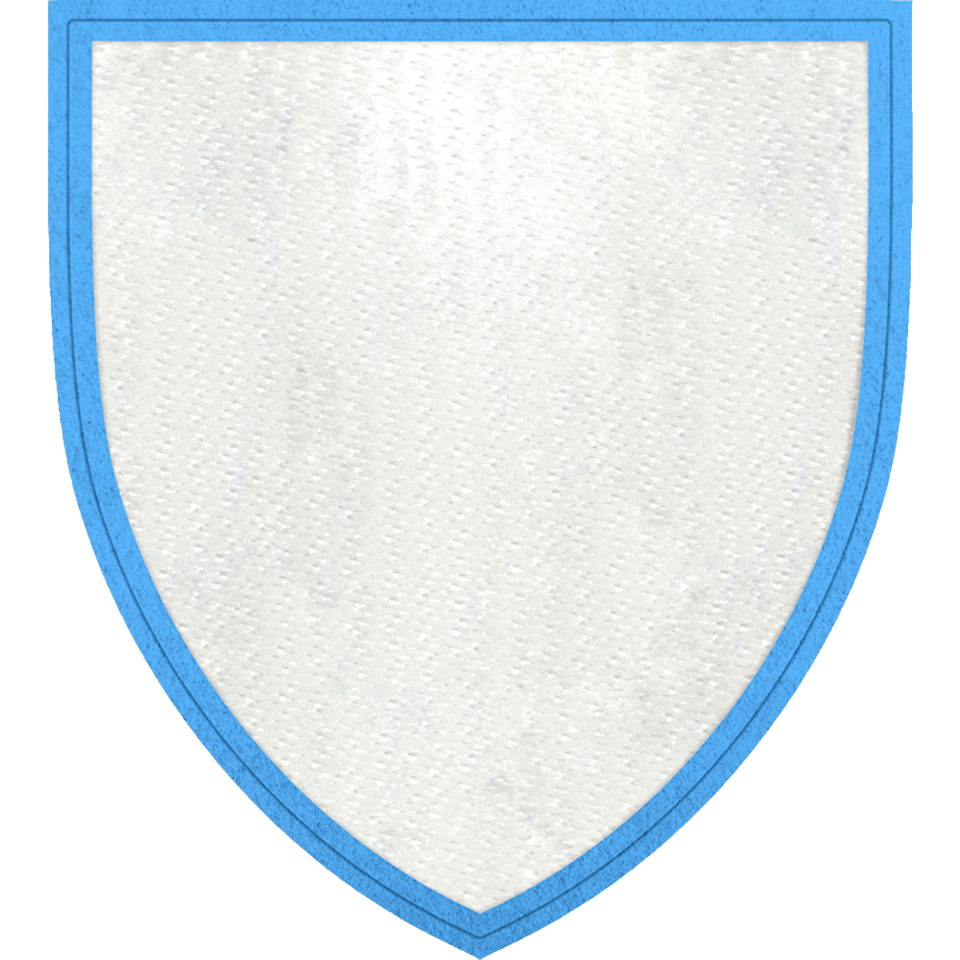 Parche Stick Escudo Mate Colores a elegir