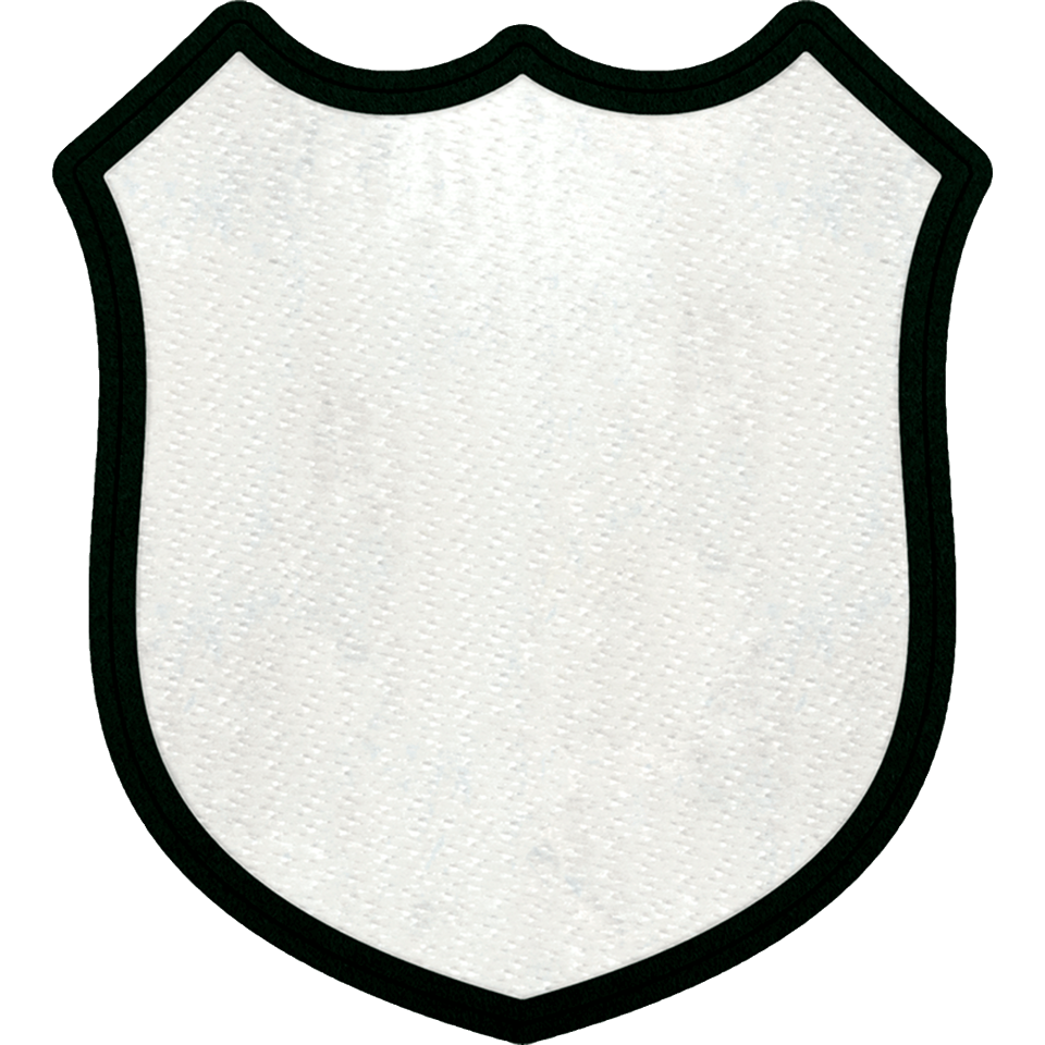 Parche Stick Forma de Escudo