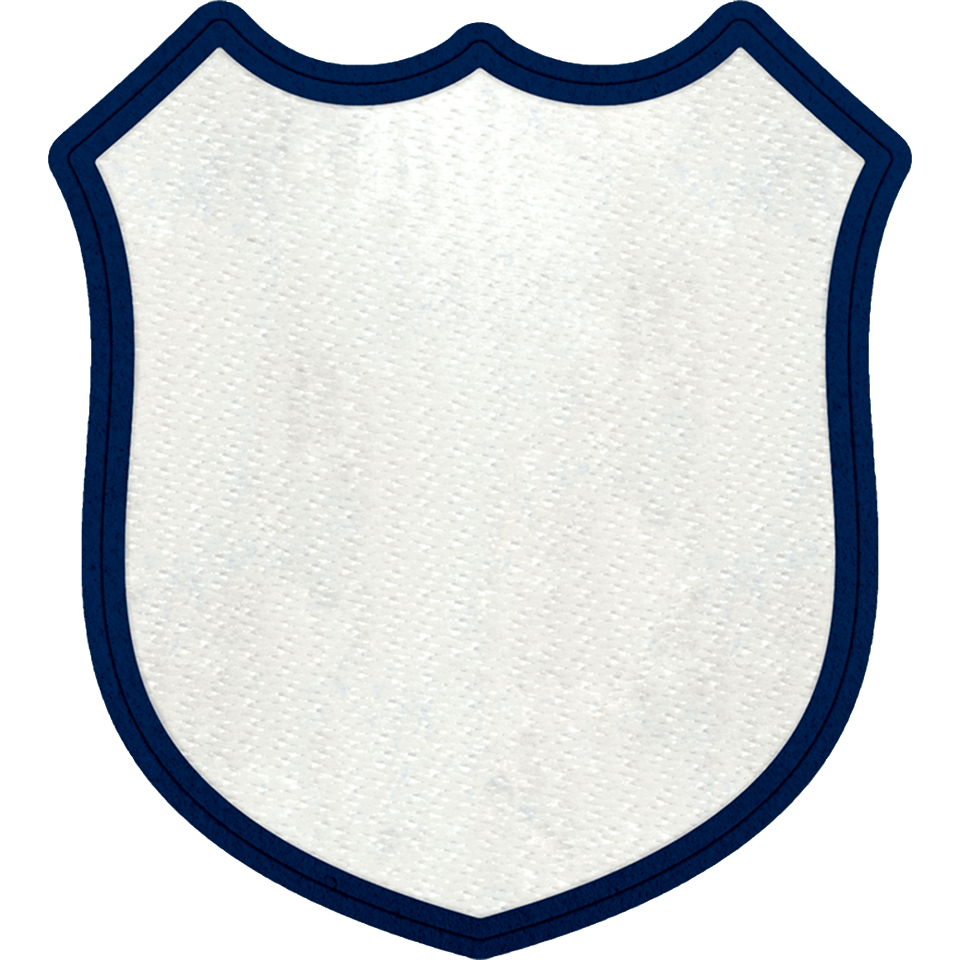 Parche Stick Forma de Escudo