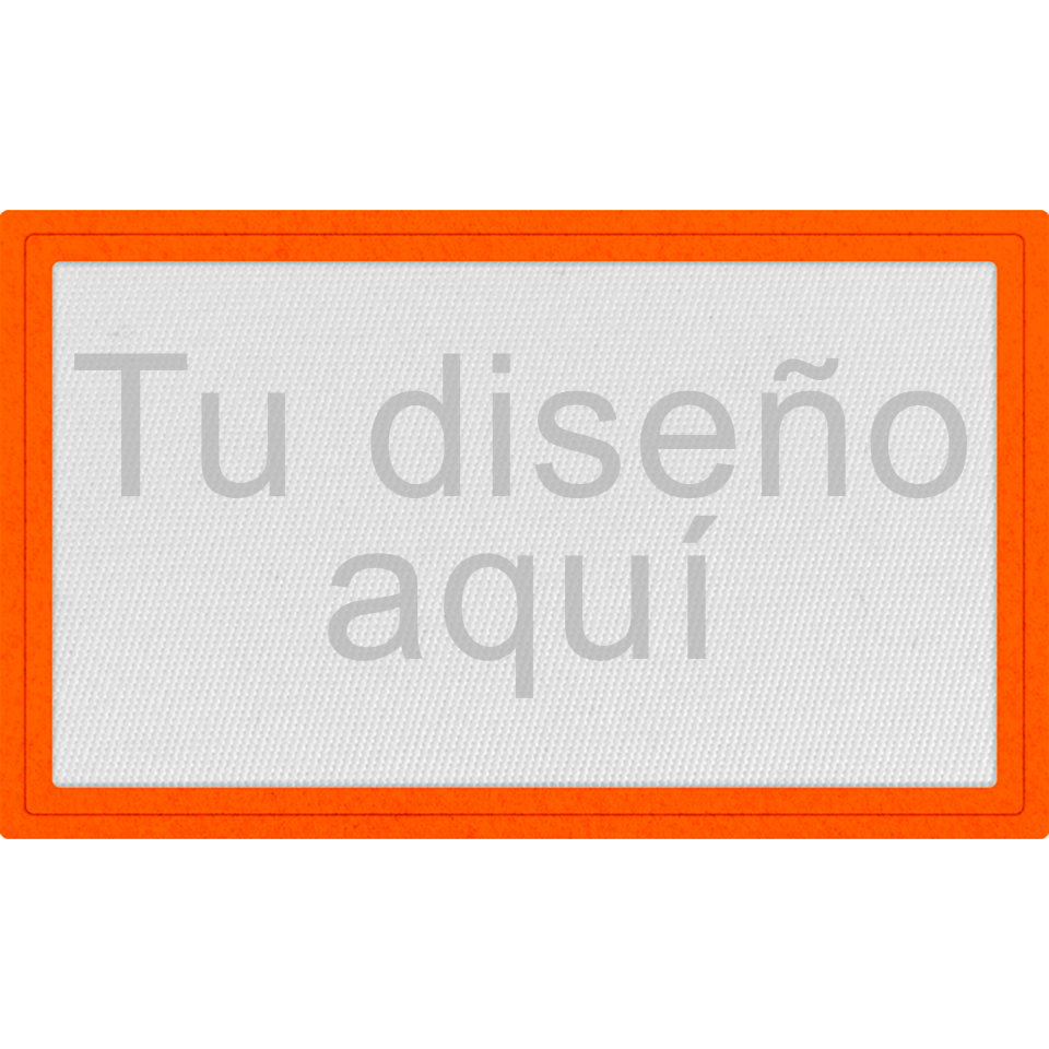 Parche Satín Rectangular para Personalizar