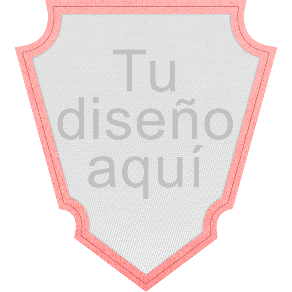 Parche Satín con Forma de Punta de Flecha de Colores