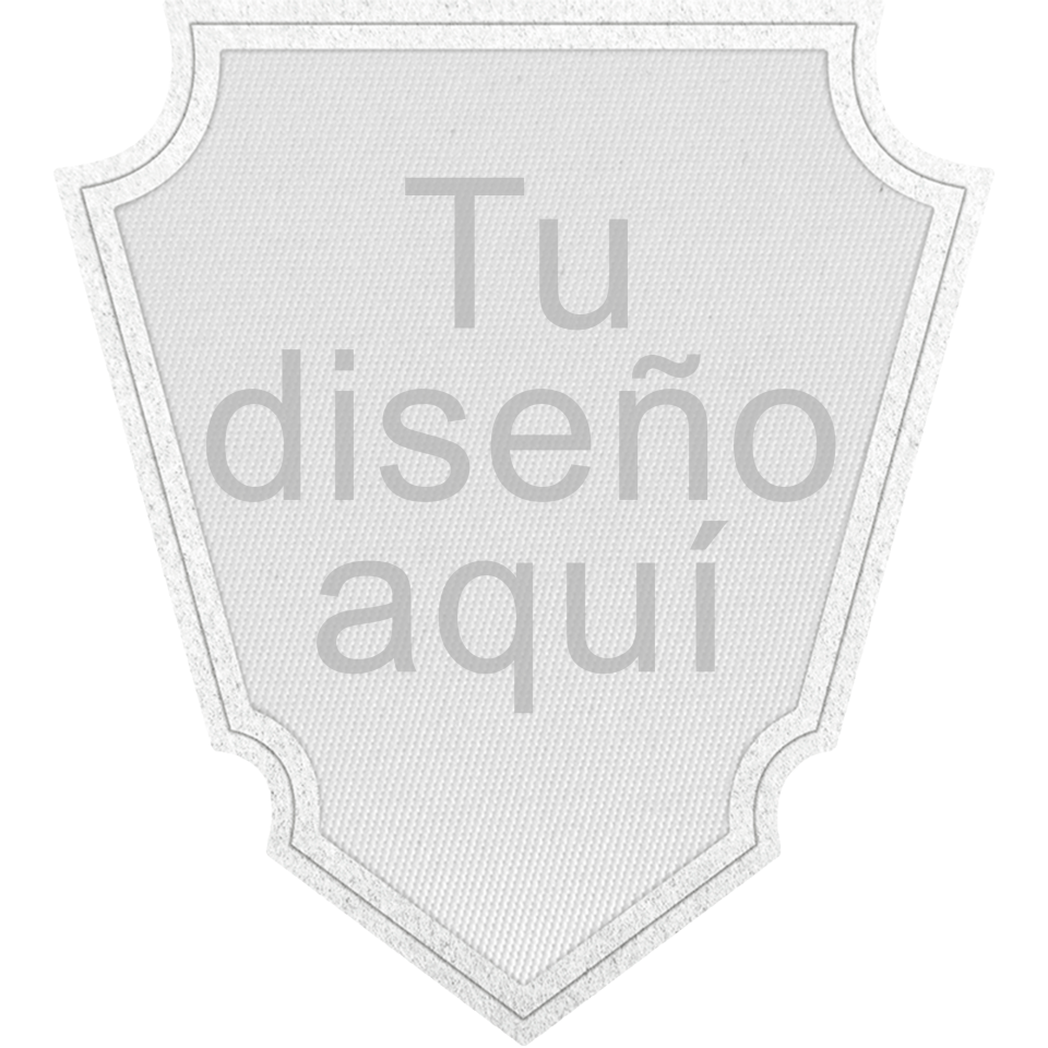 Parche Satín con Forma de Punta de Flecha de Colores