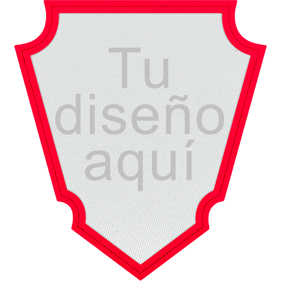 Parche Satín con Forma de Punta de Flecha de Colores