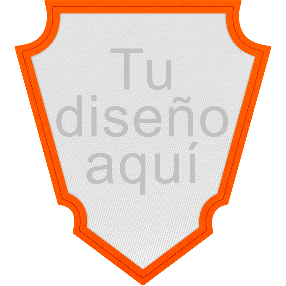 Parche Satín con Forma de Punta de Flecha de Colores