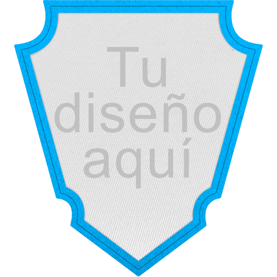 Parche Satín con Forma de Punta de Flecha de Colores