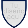 Parche con Forma de Escudo Satín Personalizable