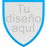 Parche con Forma de Escudo Satín Personalizable