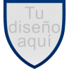 Parche con Forma de Escudo Satín Personalizable