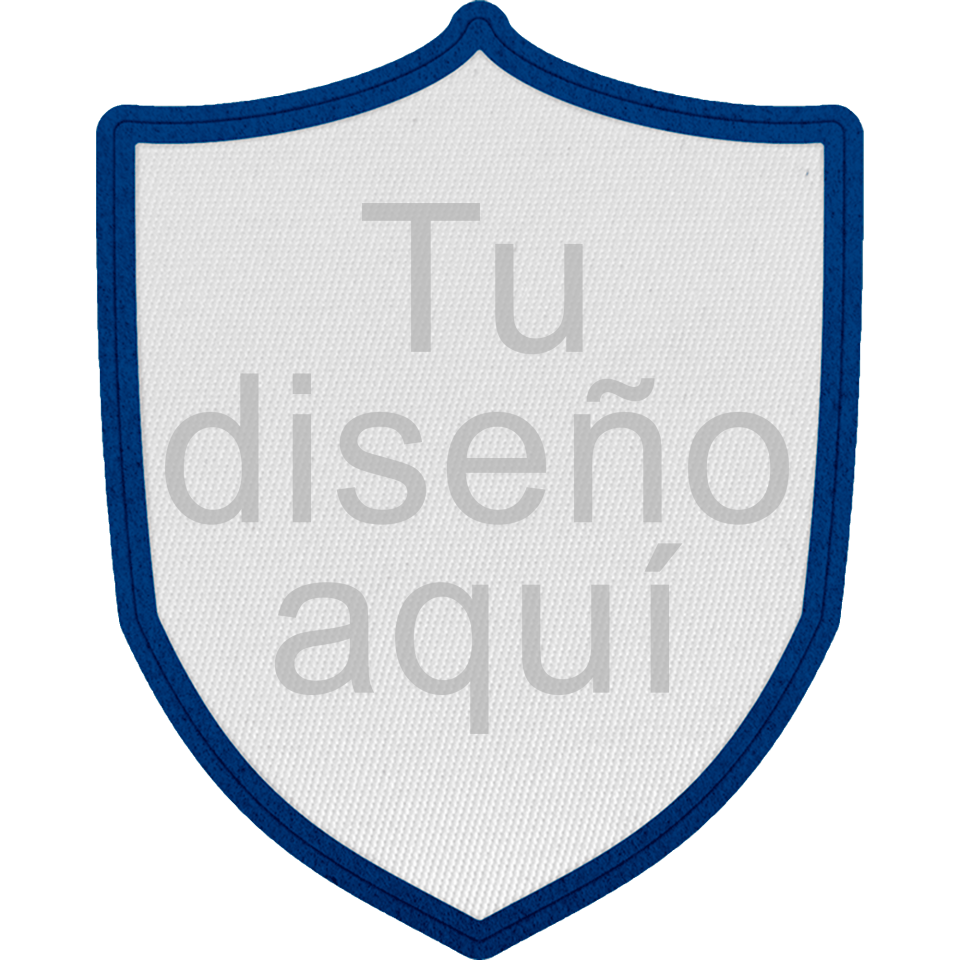 Parche Satín Escudo 12 colores para Contorno a Elegir