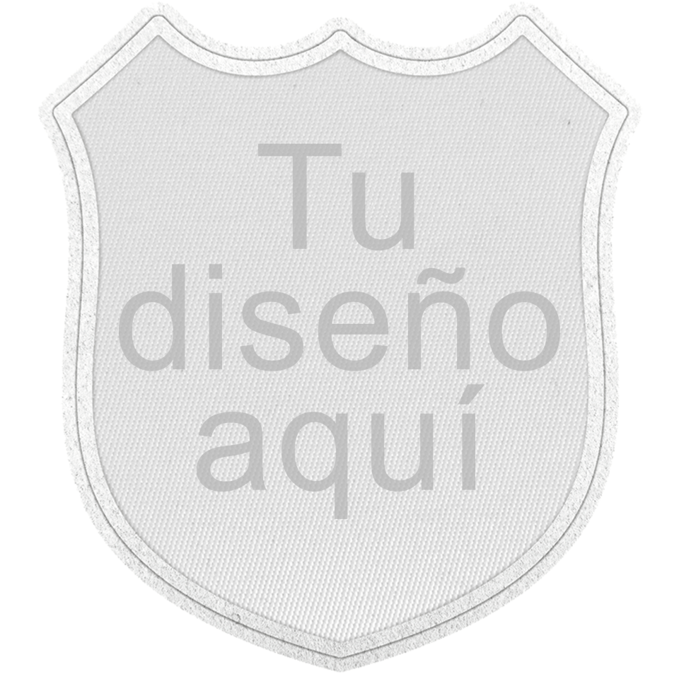 Parche Satín de Forma de Escudo Termoadhesivo