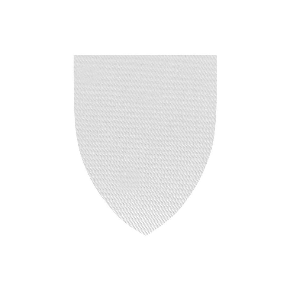 Parche SATÍN Forma de Escudo Acabado Mate