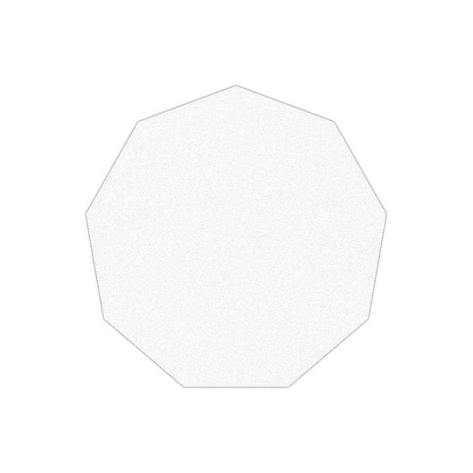 Parche velur nonágono