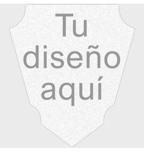 Parche VELUR con Forma de Punta de Flecha