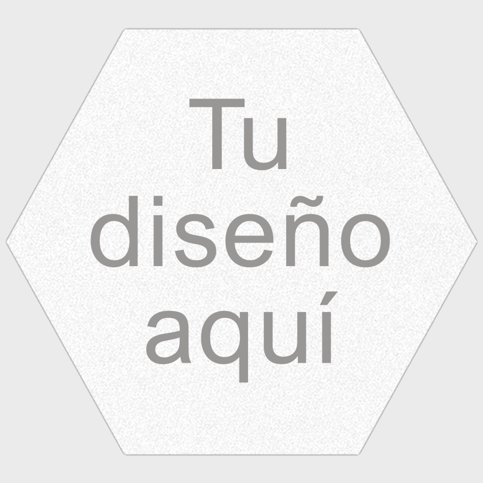 Parche VELUR con Forma de Hexágono