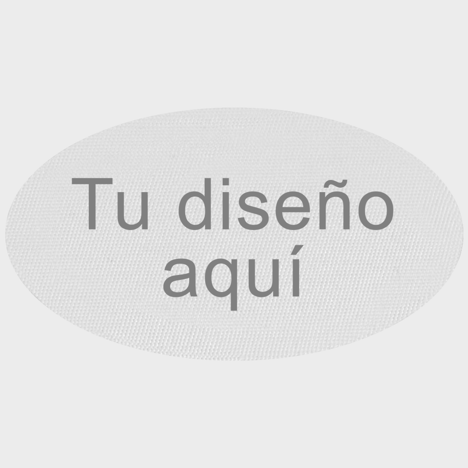 Parche Satín Ovalado