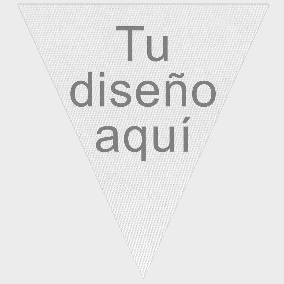 Parche Satín Triangular Acabado Mate