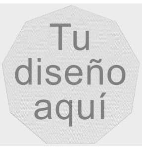 Parche SATÍN con Forma de Nonágono