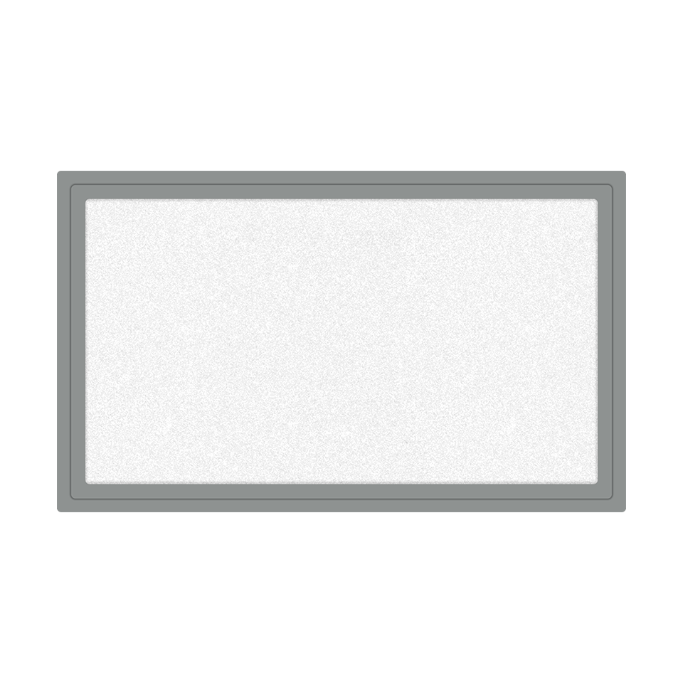 Parche Personalizable Fiberplus Forma Rectangular Acabado Mate