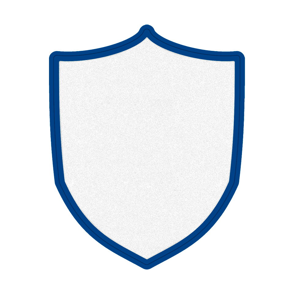 Parche Personalizado con Forma de Escudo