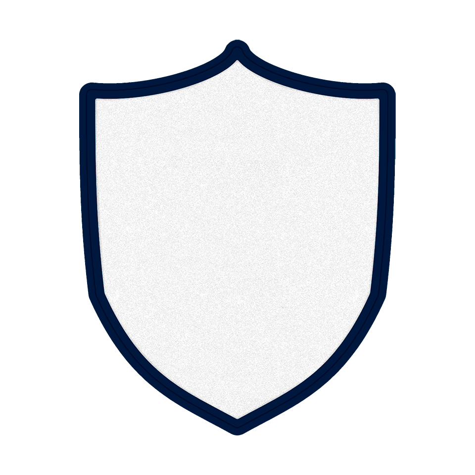 Parche Personalizado con Forma de Escudo