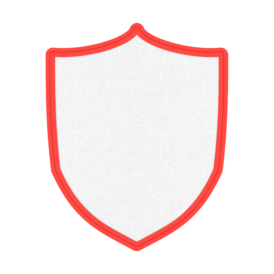 Parche Personalizado con Forma de Escudo