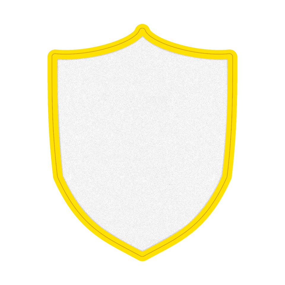 Parche Personalizado con Forma de Escudo