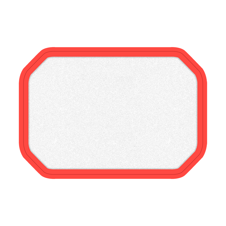 Parche FIBERPLUS con DTF Eco con Forma Hammer Efecto Mate