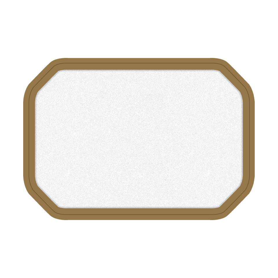 Parche FIBERPLUS con DTF Eco con Forma Hammer Efecto Mate