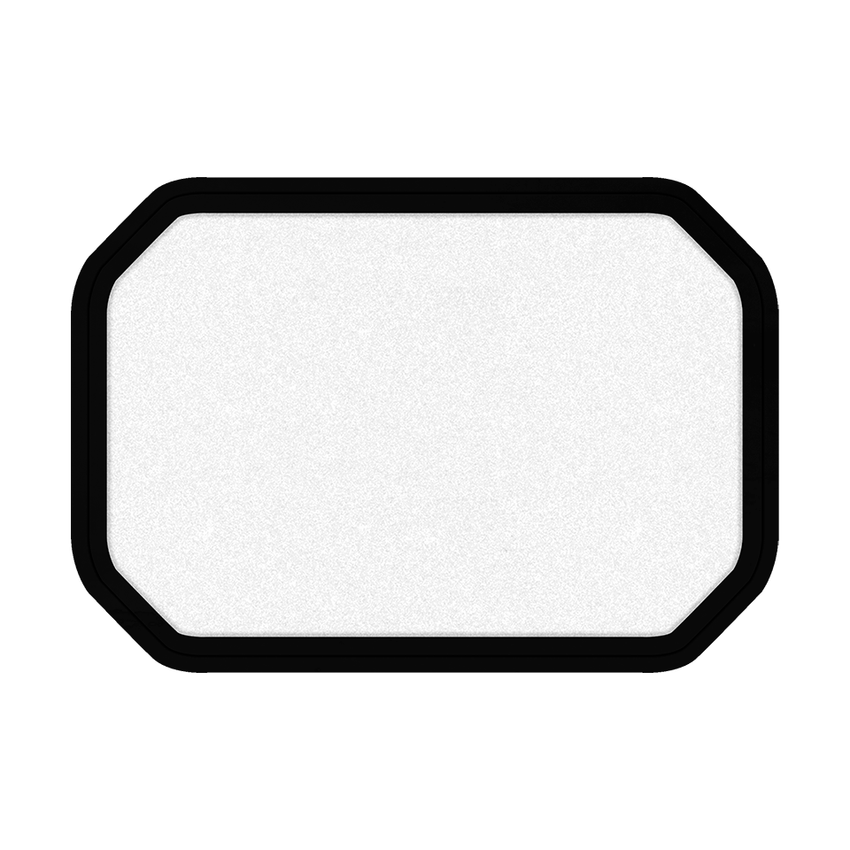 Parche FIBERPLUS con DTF Eco con Forma Hammer Efecto Mate