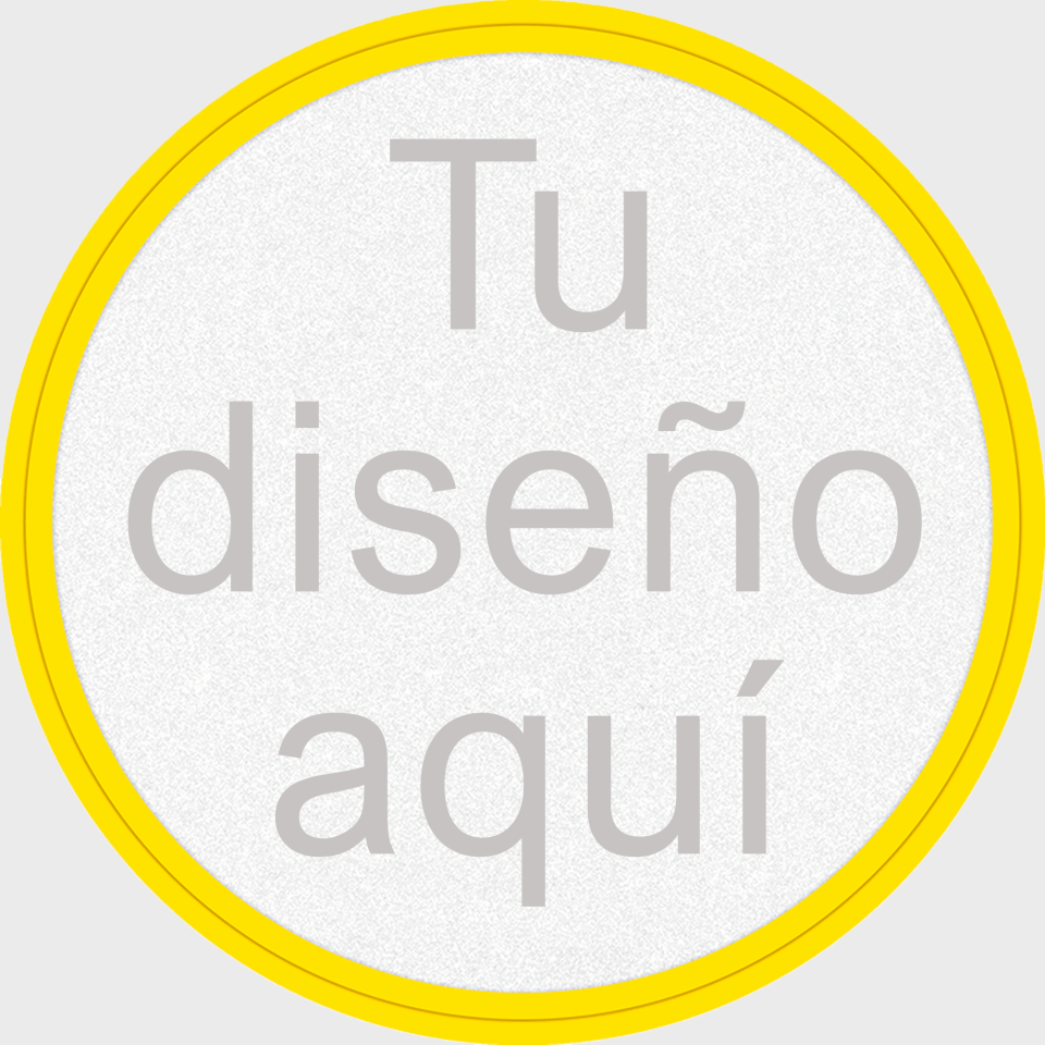 Parche Redondo FiberPlus de Colores Personalizable