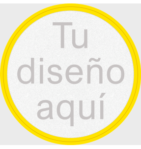 Parche Redondo FiberPlus de Colores Personalizable