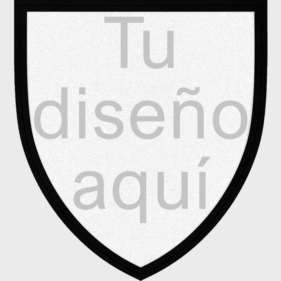 Parche Fiberplus con DTF Eco en Forma de Escudo