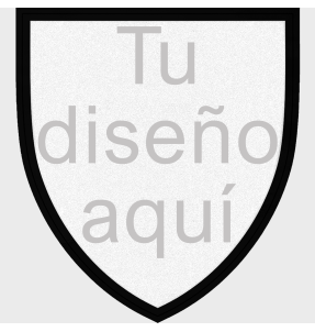 Parche Fiberplus con DTF Eco en Forma de Escudo