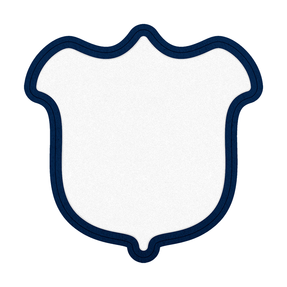 Parche VELUR con Flock Mate con Forma de Tulipán