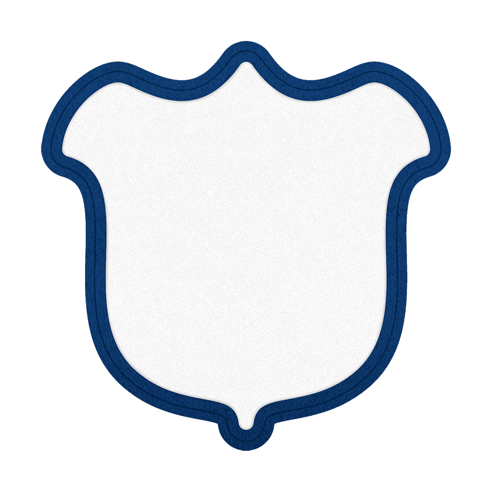 Parche VELUR con Flock Mate con Forma de Tulipán