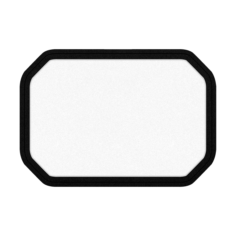 Parche VELUR con Flock Mate en Forma Hammer Personalizable