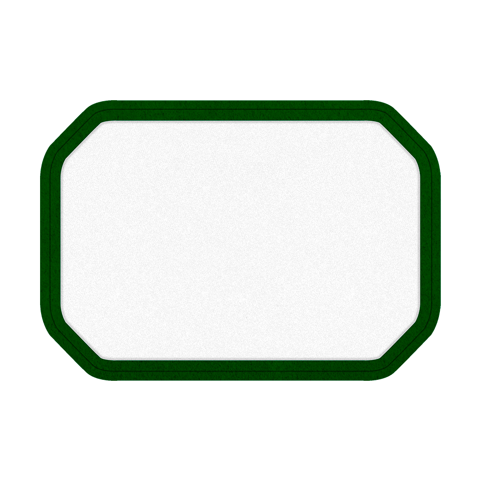 Parche VELUR con Flock Mate en Forma Hammer Personalizable