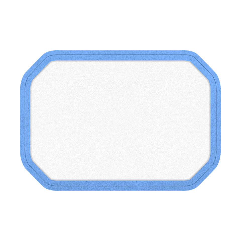 Parche VELUR con Flock Mate en Forma Hammer Personalizable