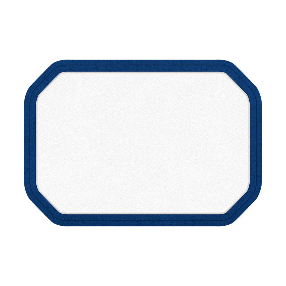 Parche VELUR con Flock Mate en Forma Hammer Personalizable