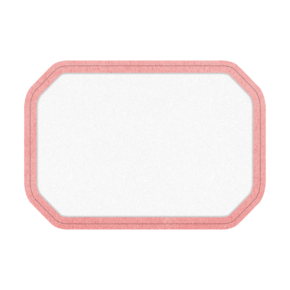 Parche VELUR con Flock Mate en Forma Hammer Personalizable