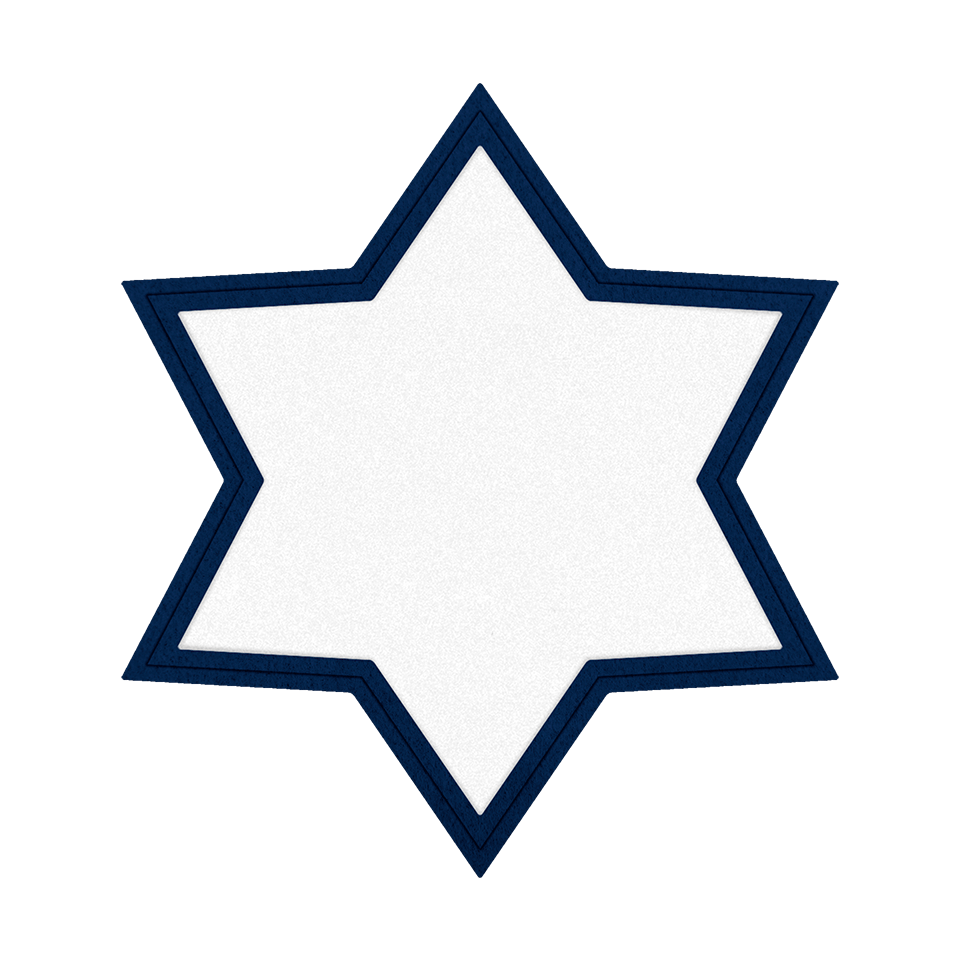 Parche VELUR con Flock Mate de Colores en Forma de Estrella