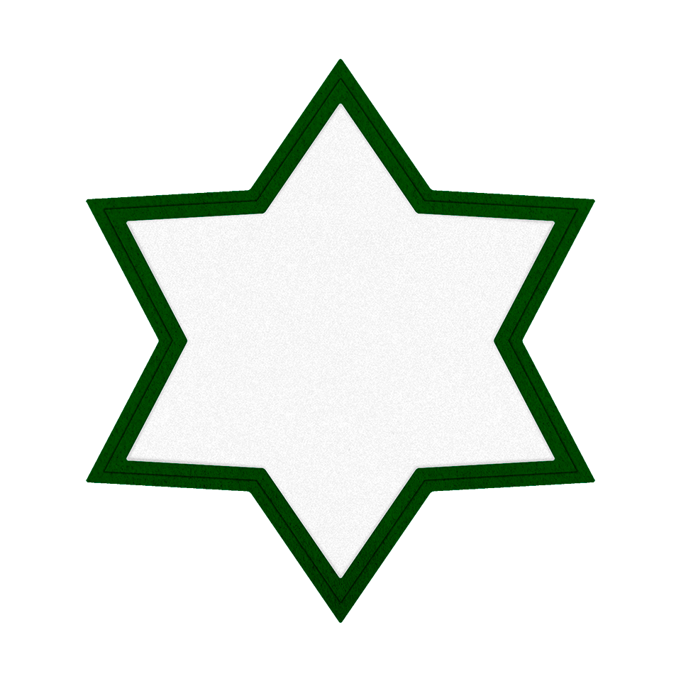 Parche VELUR con Flock Mate de Colores en Forma de Estrella