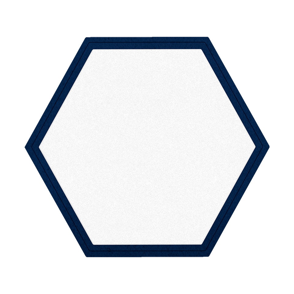 Parche Acabado Mate VELUR con Flock Hexagonal