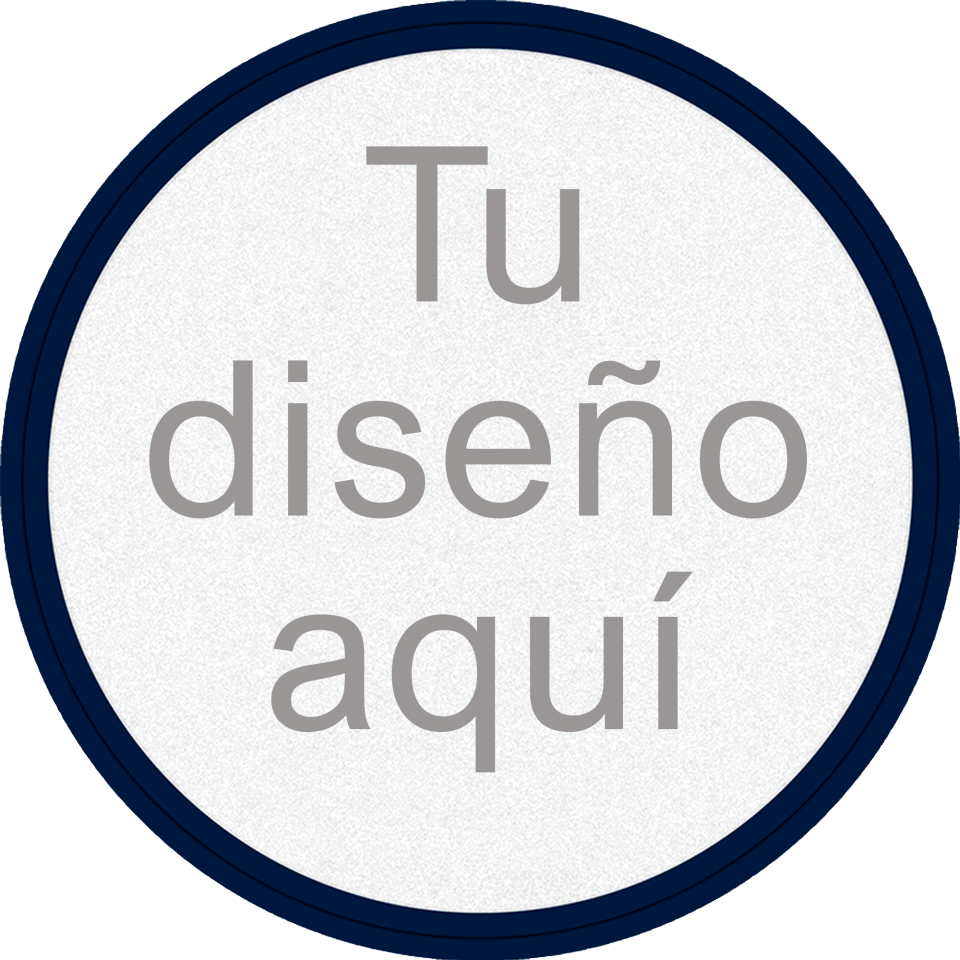 Parche Redondo FiberPlus de Colores Personalizable