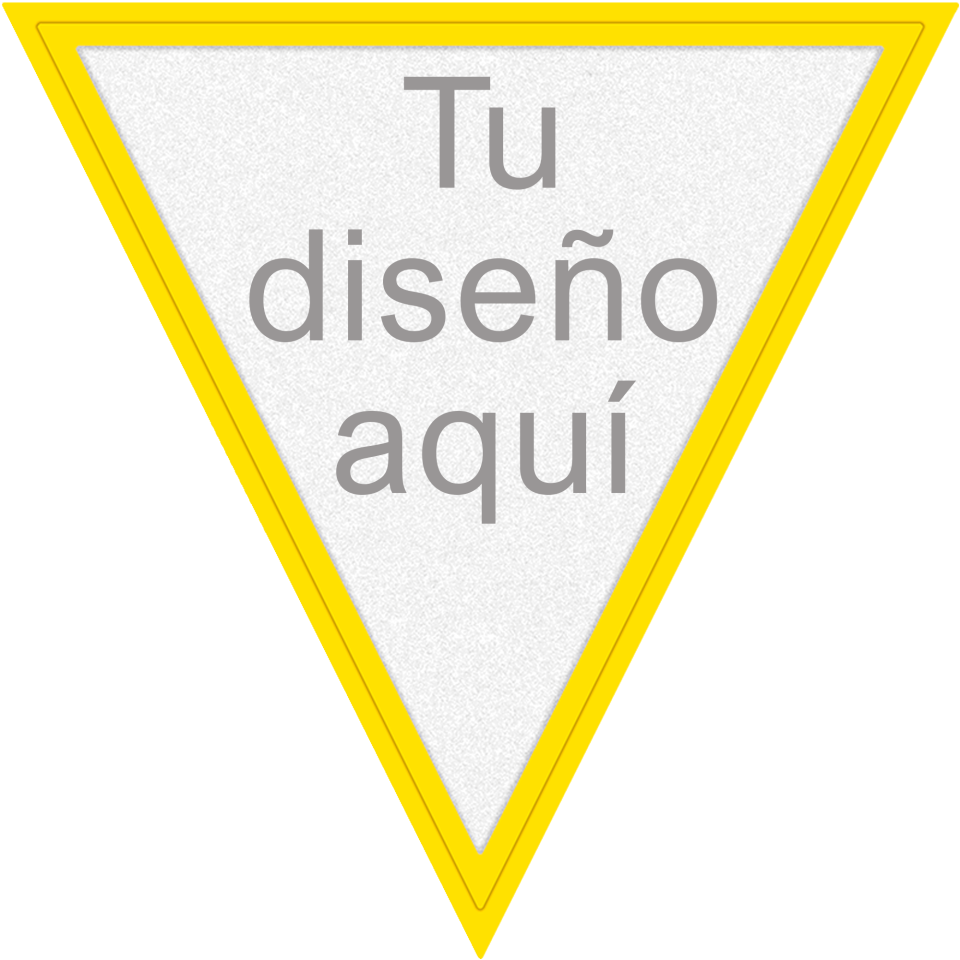 Parche Fiberplus con DTF Eco Triangular Personalizable