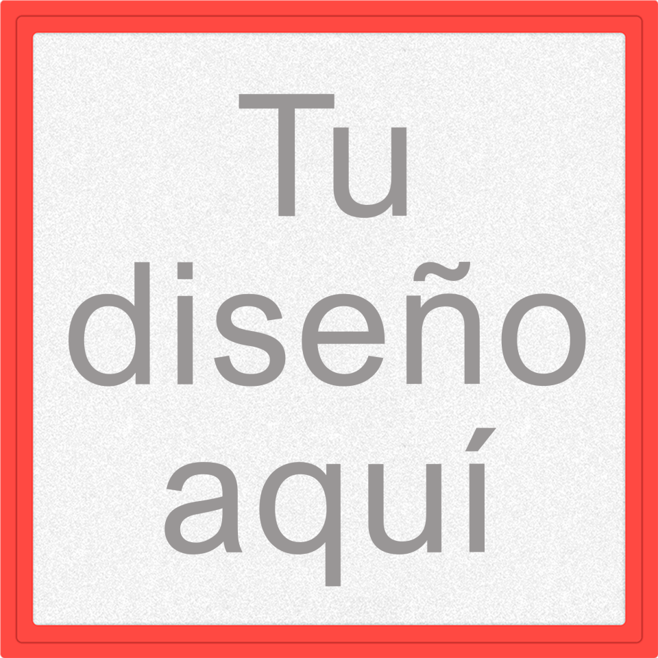 Parche Fiberplus con DTF Eco Cuadrado de Color