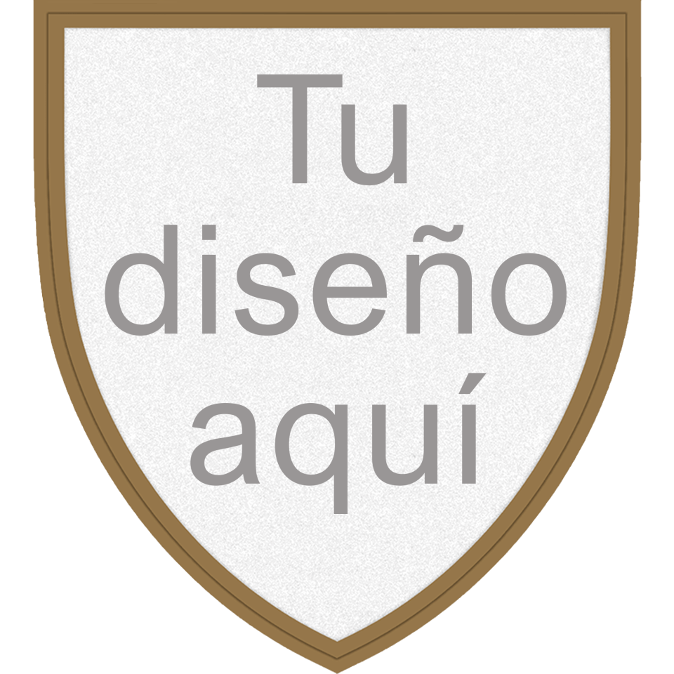 Parche Fiberplus con DTF Eco en Forma de Escudo