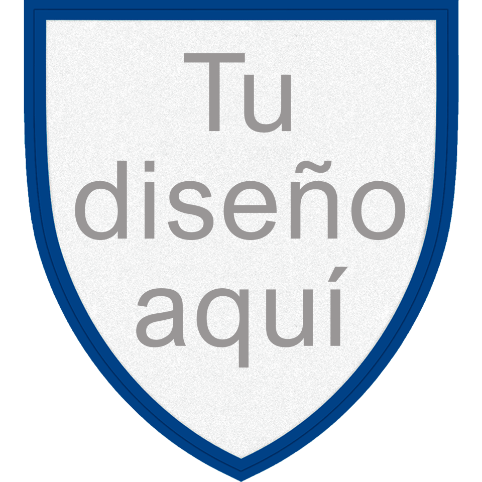 Parche Fiberplus con DTF Eco en Forma de Escudo