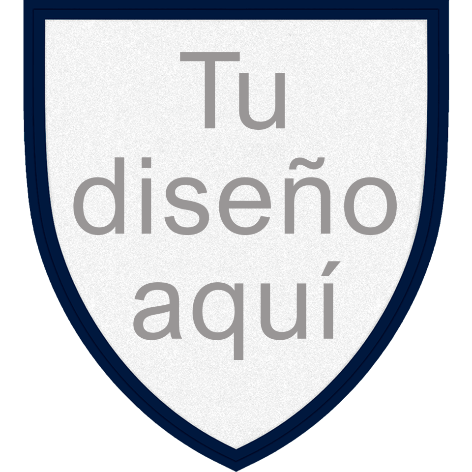 Parche Fiberplus con DTF Eco en Forma de Escudo