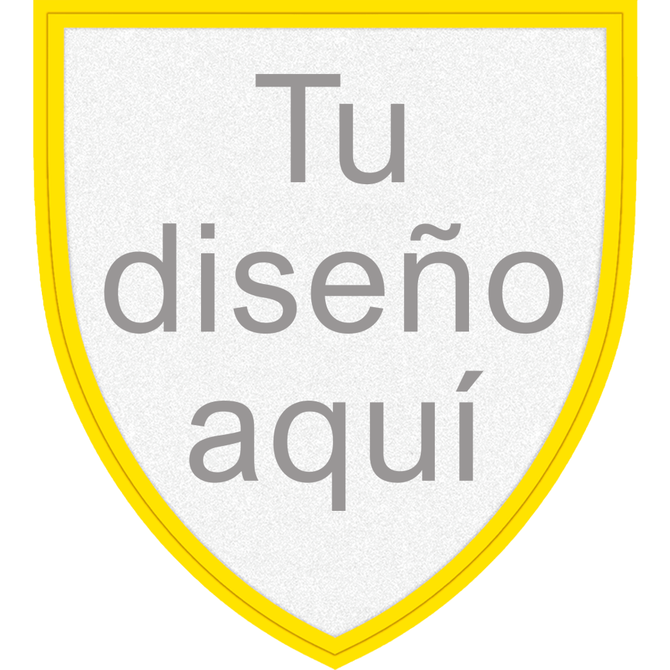 Parche Fiberplus con DTF Eco en Forma de Escudo